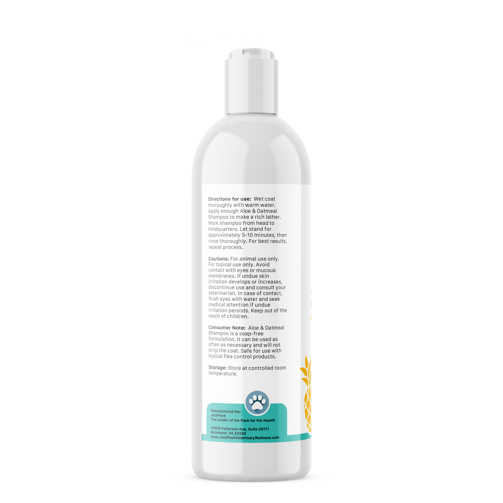 Aloe & Oatmeal Shampoo – Moisturizing Shampoo for Skin Relief, All-Natural, Soap-Free & Gentle. - Image 2